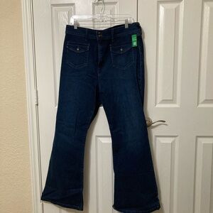 Gap high rise flare jeans